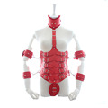 Sex Fetish Bondage Set Faux Leather Harness Men Bondage Restraints Male Chest Strap Body Harness Adult