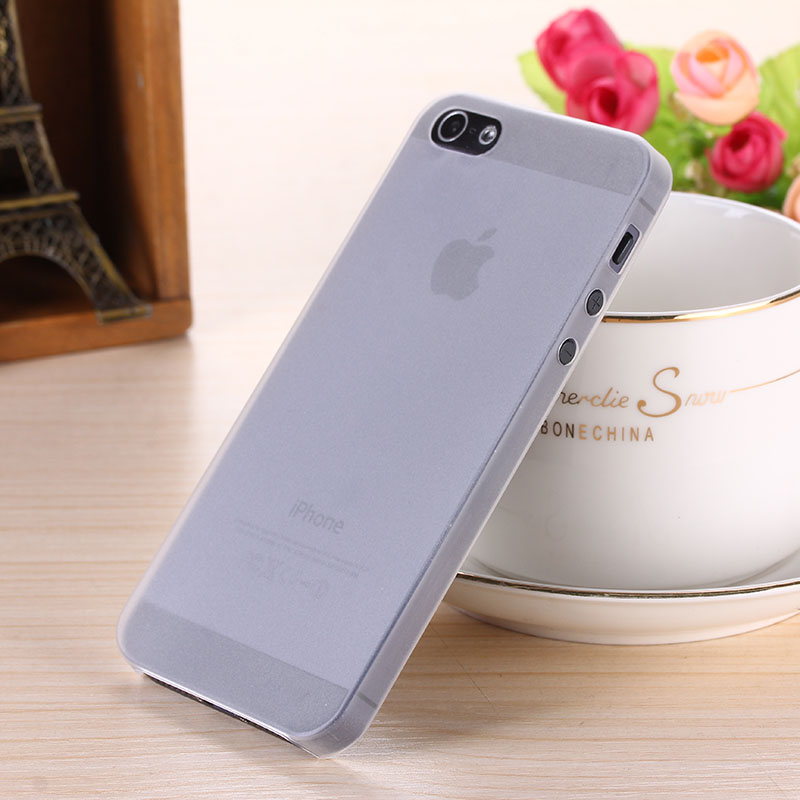 Image of 0.3mm Ultra thin matte Case cover skin for iPhone 5 5S Translucent slim Soft plastic Free Shipping Cellphone Phone case