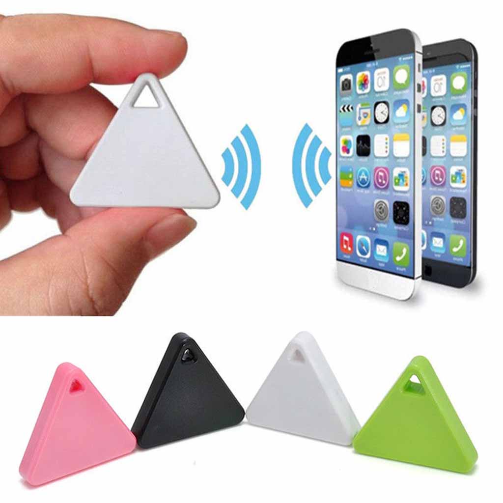 Luggage Child Elderly Vehicle Mini GPS Tracker Round Hidden Small Portable Tracking Device Bluetooth Intelligent Anti-Lost Device for Key Pet Dog Bluetooth Alarm for Mobile Phone