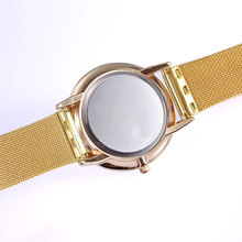 Fashion 2015 geneva Watch Women Classic Gold Quartz Watch Stainless Steel Full Steel Wrist Watch