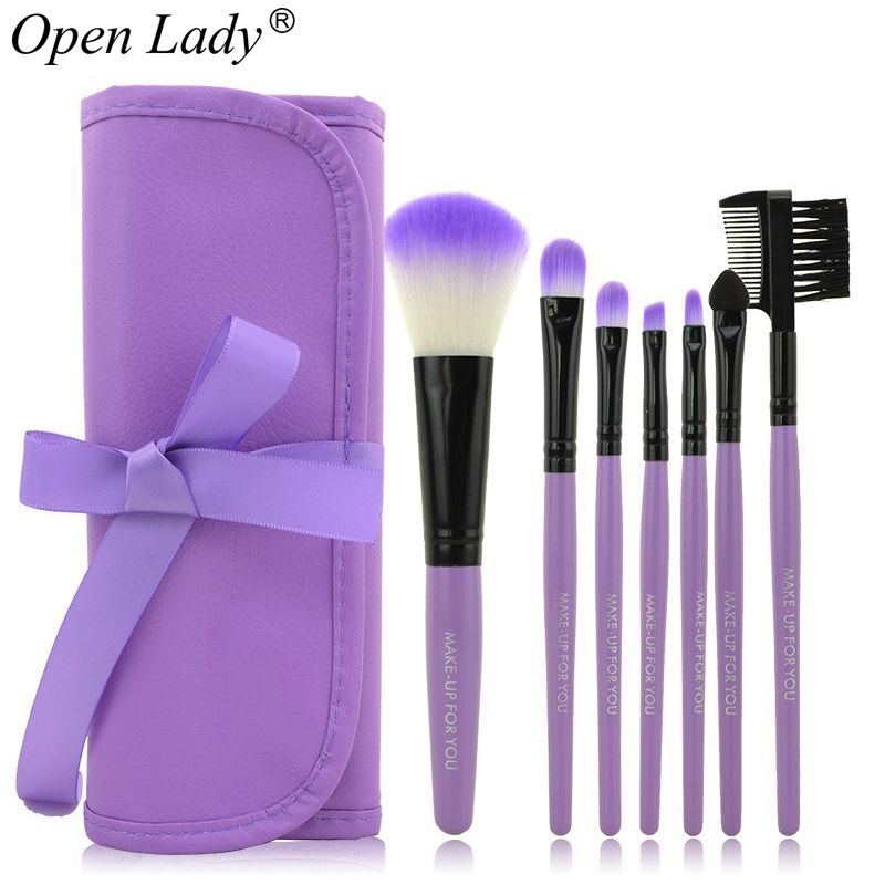 7pcs/kits Makeup Brushes Professional Set Cosmetics Brand Makeup Brush Tools Foundation Brush For Fa