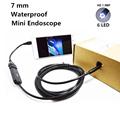 7mm Lens 1M Android OTG Phone Endoscope IP67 Waterproof Inspection USB Borescope Tube HD LED Camera