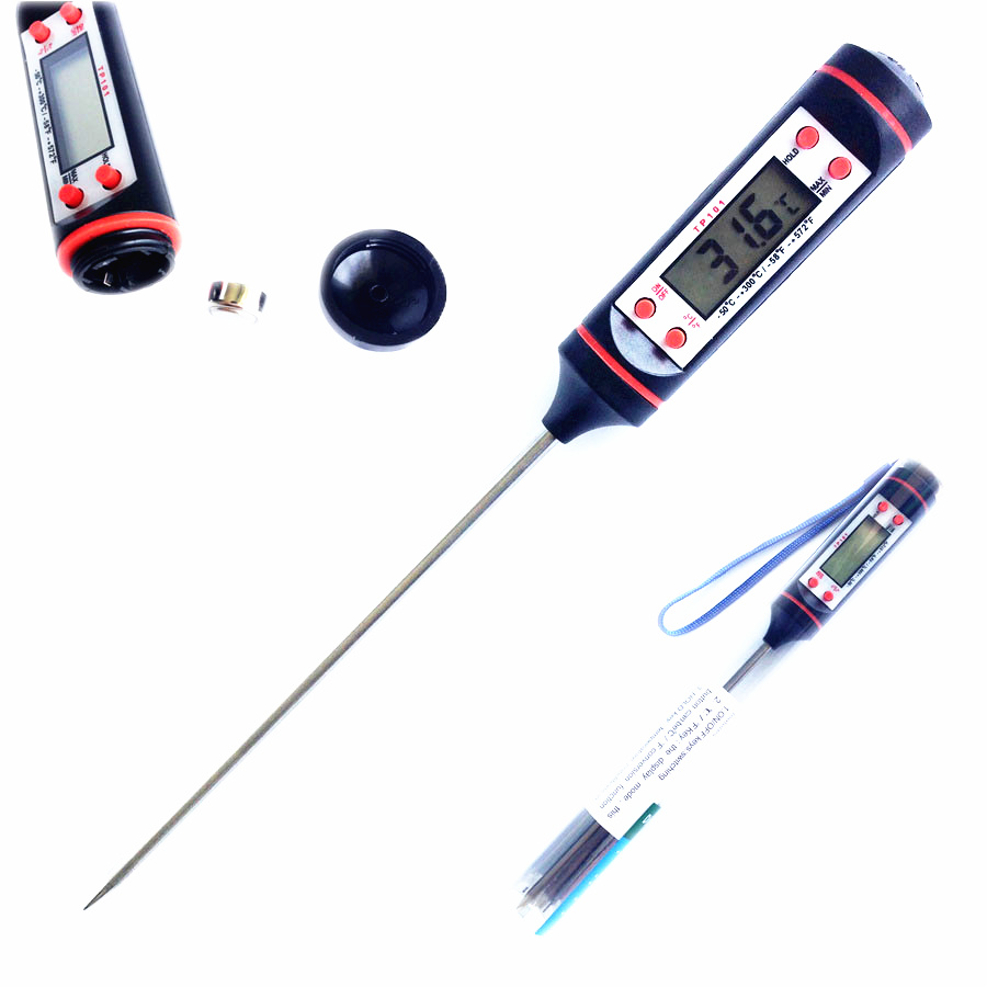 Kitchen Cooking Food Meat Probe Digital BBQ Thermometer, Dropshipping wholesale 1/pc free shiping