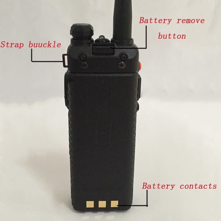 Upgrade uv 5r II Baofeng uv-5r 3800mah for ham cb Two Way Radio Walkie Talkie Vhf Uhf Dual Band Portable Radio Station Interfone (28)