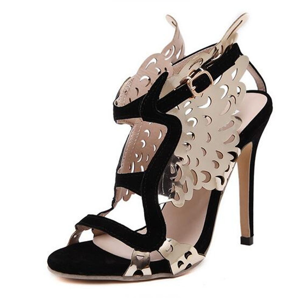 heels with wings