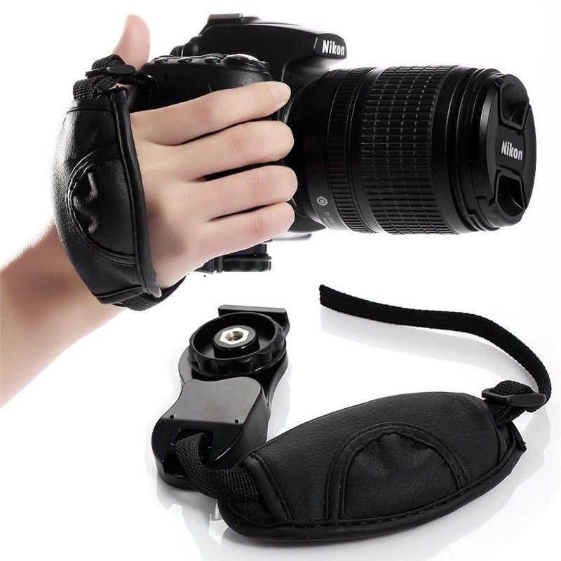 Купить Камера ручка для canon eos nikon sony olympus slr/dslr кожаный ...