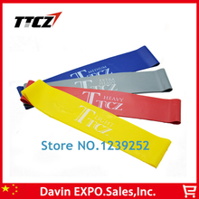New 4PCS Lot Tension Resistance Band Exercise Loop Crossfit Strength Weight Training Fitness Exercise Yoga Bands