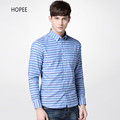 2016 High Quality Men Shirts Long Sleeve Mens Plaid Shirts Slim Fit Camisa Masculina Warm Autumn
