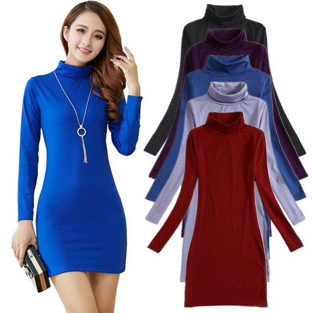 Новый зимний майка женщины с длинным рукавом мода camisetas эластичный poleras де mujer водолазка футболка основной футболка туники