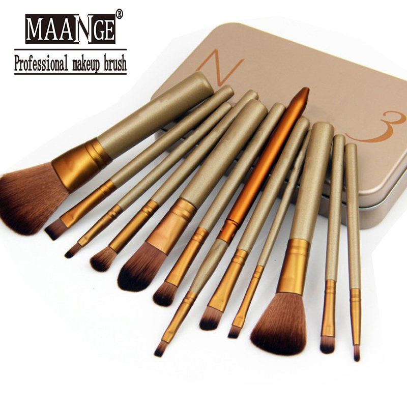 7/12 pcs NK3 4 5 Make Up Brushes Kit Pinceaux Maquillage Beauty Brush Professional Makeup Brushes To