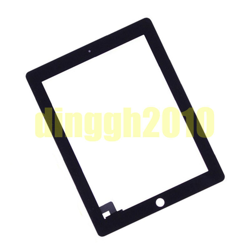 Free tools Replacement Touch Digitizer Screen Black For iPad 2 2nd Gen Generation Free shipping