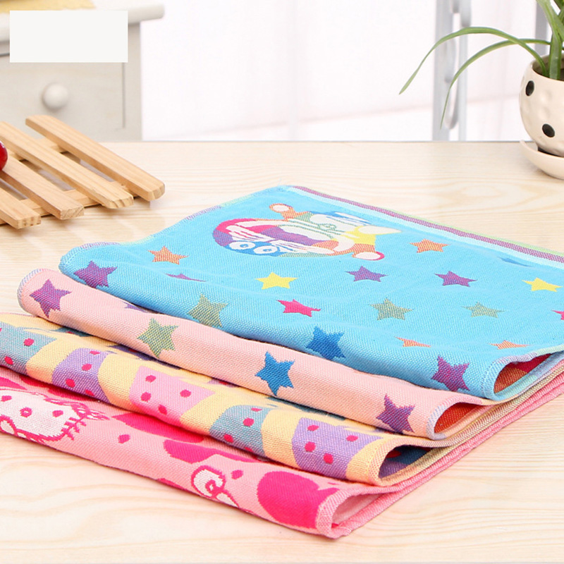 1 pc Children Washcloth Baby font b Feeding b font Baby Face Towels Washers Hand Cute