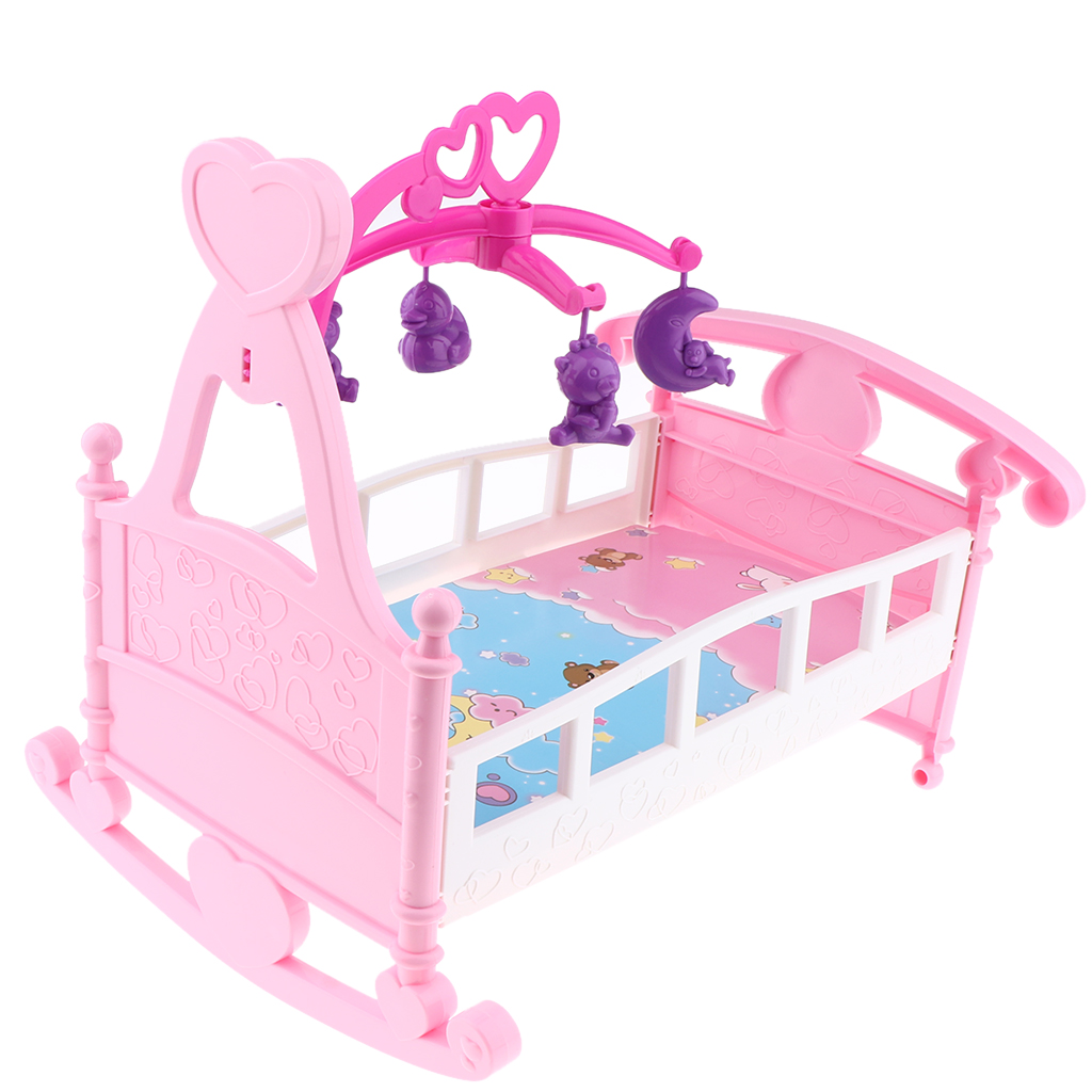 dolls rocking cot