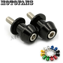 Motofans – 8MM CNC Billet Swingarm Spools Sliders Stands Screws for Ducati 749 999 999S 999R 2005 2006 2007 2008 2009 2010 New