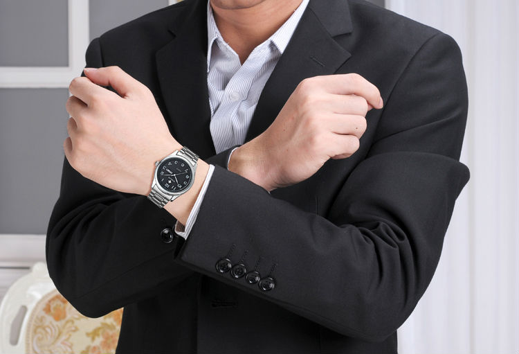 Wrist Watch Men 2017 Top Brand Luxury Famous Male Clock Quartz Watch Gold Wristw