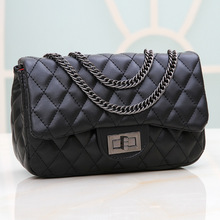 Famous Designers Quilted Double Flaps Lambskin Shoulder Bags Brand Channelling Bag Handbag PU Leather messenger Bag Women AC016