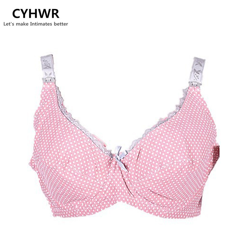 Buy CYHWR Full Cup 100 Cotton Nursing Bra Plus Size