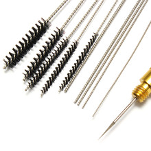 Hot Sale Best Price 11pcs Set Airbrush Spray Gun Nozzle Cleaning Repair Tool Kit Needle Brush