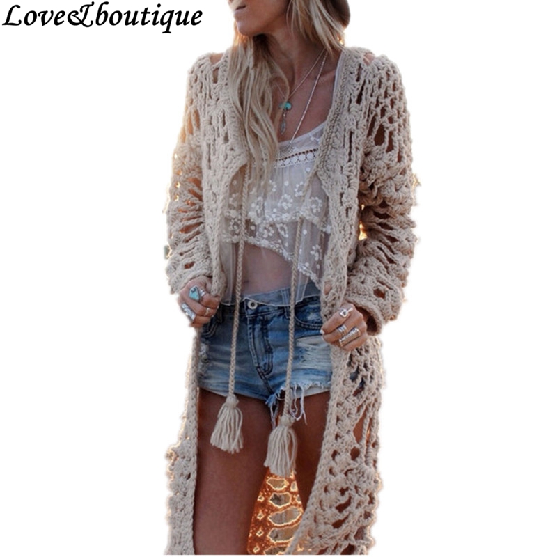 Buy Fall New Women Bohemian Style Crochet Hollow out