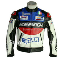HOT SALE Motorcycle Jackets Motorcycle riding clothing Jacket motorbike racing suits motorcycle REPSOL Racing Leather Jacket PU