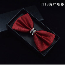 2016 NEW Fashion Men and Women Polyester Cravat Adult Bow Tie Neckwear Solid Necktie Party or Wedding Female Bowties Papillon