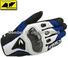 Hot sales Newest Rs-taichi 391 off-road carbon fiber racing gloves motorcycle gloves knight gloves half leather M L XL
