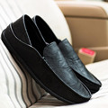 2016 Hot Sale Autumn Fashion Men Casual Slip on Soft Leather Doug Shoe Leisure Breathable Driving