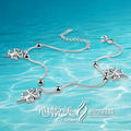 Fashion Accessories foot jewelry love charm Anklets nice gift for women Retail A204509
