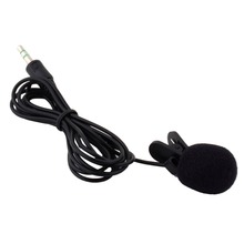 Portable Mini 3.5mm Tie Lapel Lavalier Clip Microphone for Lectures Teaching Worldwide Hot Drop