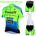 Factory Direct Sales SaxoBank Tinkoff Cycling Jerseys Quick Dry Ropa Ciclismo Cycling Clothing Breathable Cycling sportswear