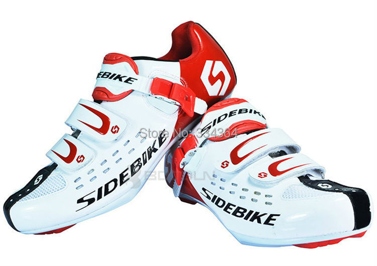 New Style Cycling Shoes Rroad Velcro Adult Bicycle Shoes Sapatos Speed Racing Sidebike Shoes Zapato Ruta Ciclismo Men