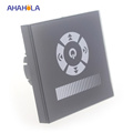 EU standard trailing edge triac touch switch wall dimmer 220v for led light input AC 110v