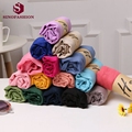 Sinofashion 2016 Cotton And Linen Women Autumn And Winter Scarves Candy Color Solid Scarf