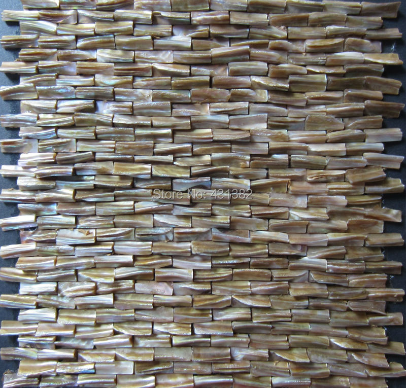 Groothandel 3d parelmoer tegel, decoratieve shell mozaïeken ...