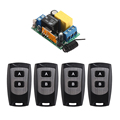 smart home New 220V 10A 1 Channel Wireless Relay Remote Control Light Switch RF Mini Receiver