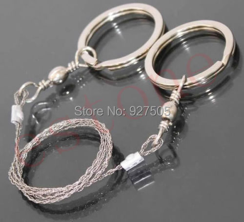 Image of B39Emergency Survival Gear Steel Wire Saw Camping Hiking Hunting Climbing Gear free shipping