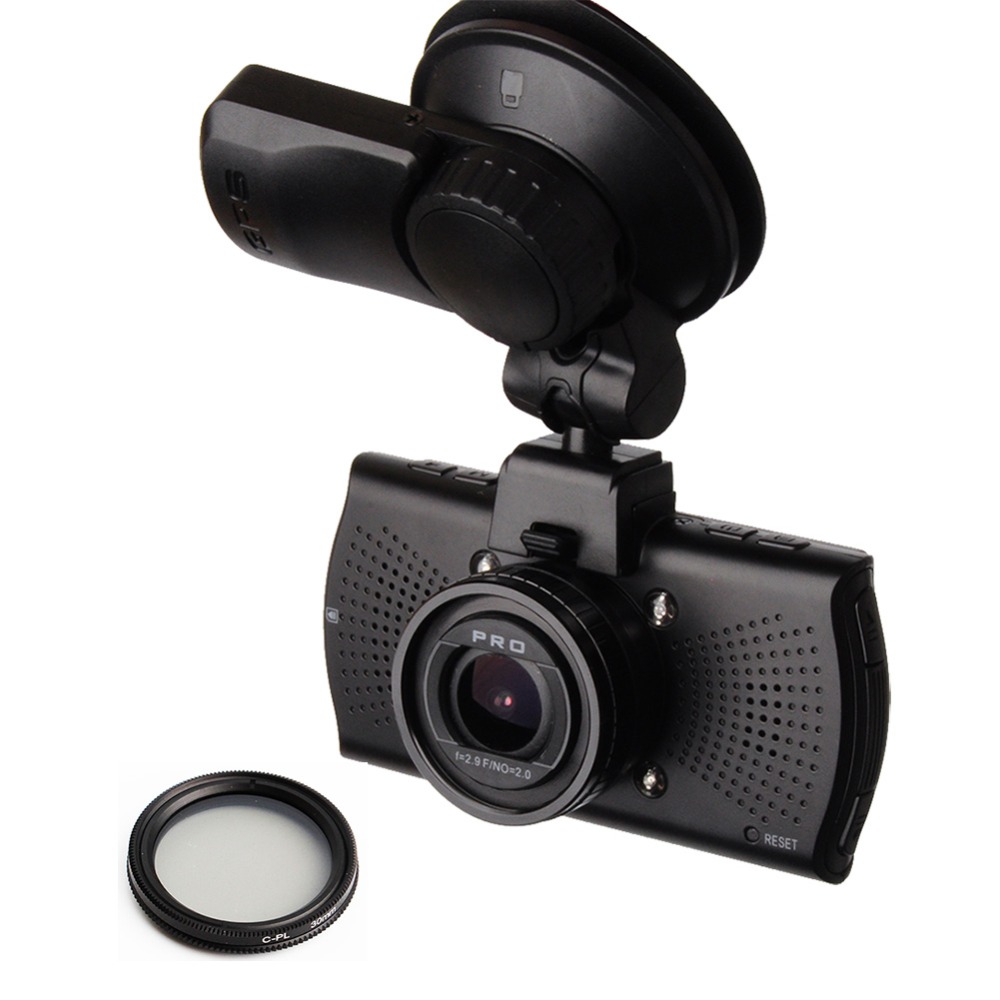 Image of Car DVRs Camera A7810G Pro Ambarella A7LA70 Car DVR 1296P Night Vision Camcorder LDWS Video Recorder With GPS Tracker Speedcam
