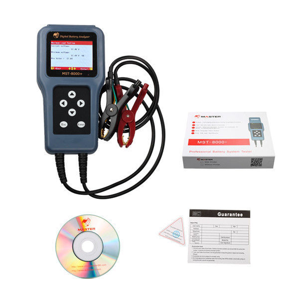 MST-8000+ Digital Battery Analyzer Automotive Electrical Testers Voltage Tester Multi-language