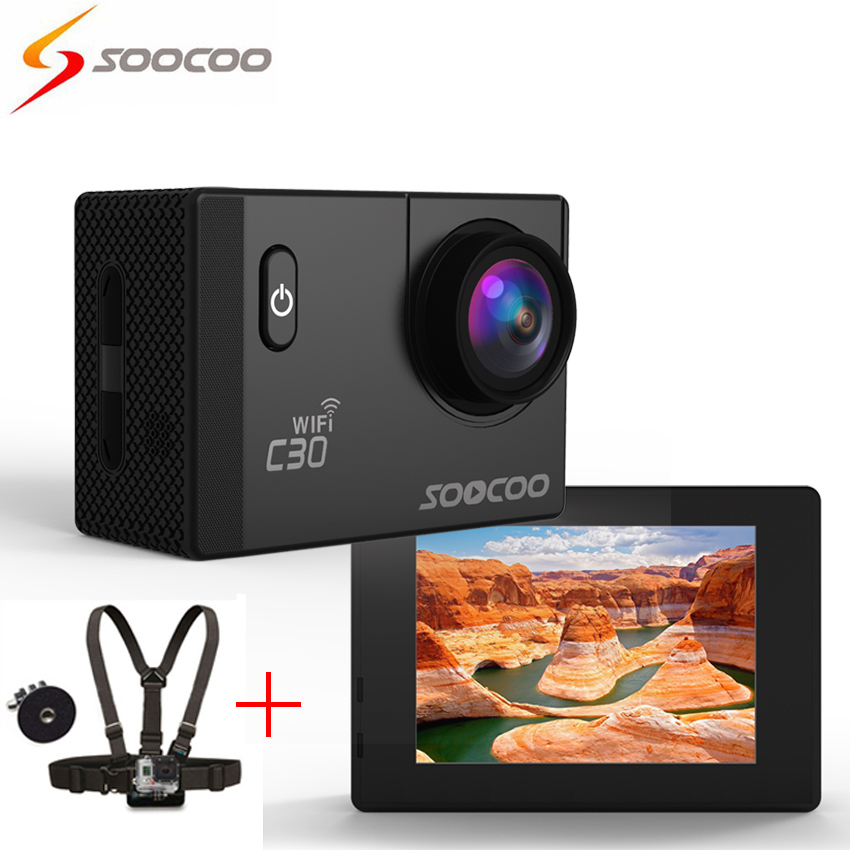 [+  ] SOOCOO C30 4  1080 P Wi-Fi     (70-170 ) 2.0 LCD DVR      Cam