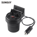 5V 3 1A Dual USB Car Charger Cigarette Lighter Adapter with LED display fast charger for
