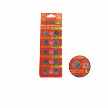 50pcs AG10 LR1130 G10 LR54 189 Button Cell Battery For Toy Watch Computer Free Shipping