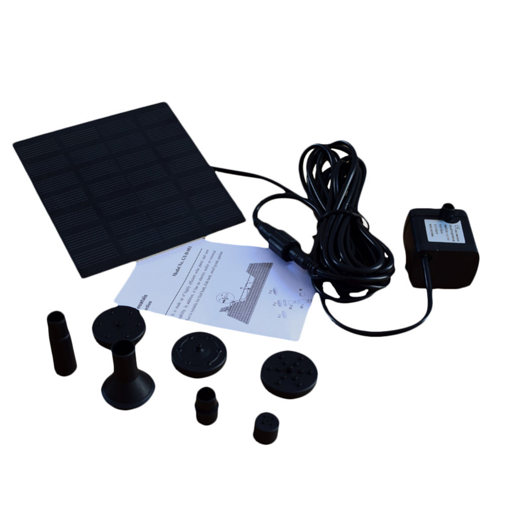 Garden Decoration Solar Power Fountain Pool Pump Ornaments for Garden Plants Watering Kit Fuentes De Agua Decoracion Jardin Gift Garden Decoration Solar Power Fountain Pool Pump Ornaments for Garden Plants Watering Kit Fuentes De Agua Decoracion Jardin Gift