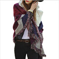 Scarves Women High Fashion 2016 Winter Scarves Warm Plaid Scarf Female Fringed Woolen Shawl Cashmere