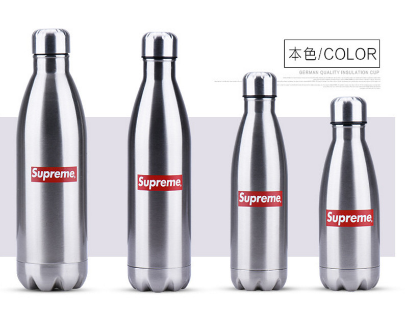 2016 New Stainless Steel Double Wall Vacuum Flask Coffee Mug Travel Tumbler Water Bottle Insulated Star Thermo Cup for Sport