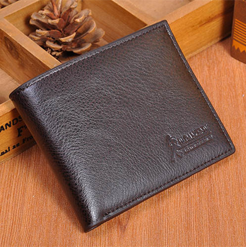 Image of Wholesale Price Mulity Card Holders Men Brand Leather Wallet Oil Wax Leather Men Coin Purese Wallet