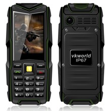 Original VKWorld Stone V3 2 4 Waterproof Phone IP67 Dustproof Shockproof Dual Sim Card 5200Mah Battery