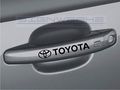 Toyota Door Handle Decal Sticker logo TRD Camry Celica Frs logo Black