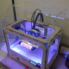 DIY Makerbot Replicator 3d printer 3mm acrylic hood cover plates kit Enclosure kit for Replicator 3D
