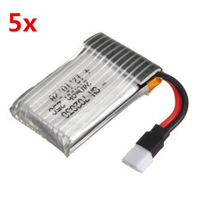 5pcs 3.7V 240mAh Battery For Hubsan X4 H107L H107C U816A V252 RC Quadcopter