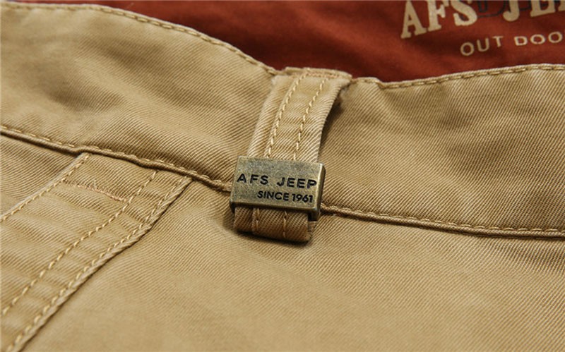 2015 Brand AFS JEEP Men Pants Autumn Style Fashion Casual Outdoor Pants High Quality Cotton Mens Loose Straight Pant Size 30~44 (39)